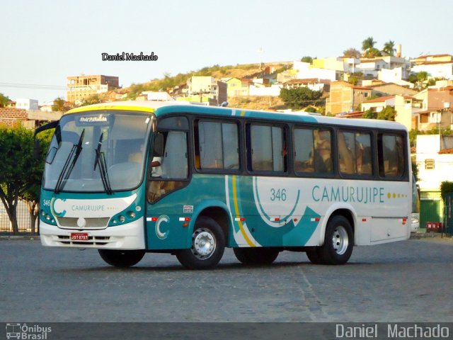 Auto Viação Camurujipe 346 na cidade de Jequié, Bahia, Brasil, por Daniel  Machado. ID da foto: 1959763.