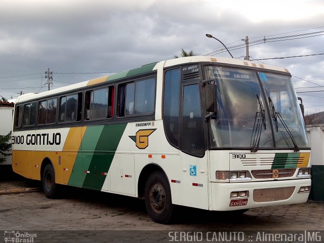 Empresa Gontijo de Transportes 3100 na cidade de Almenara, Minas Gerais, Brasil, por Sérgio Augusto Braga Canuto. ID da foto: 1960118.