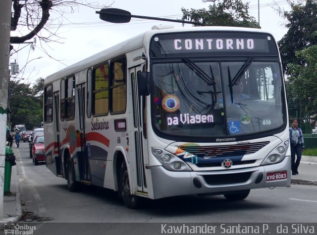 Auto Viação Salineira 616 na cidade de Cabo Frio, Rio de Janeiro, Brasil, por Kawhander Santana P. da Silva. ID da foto: 1958640.