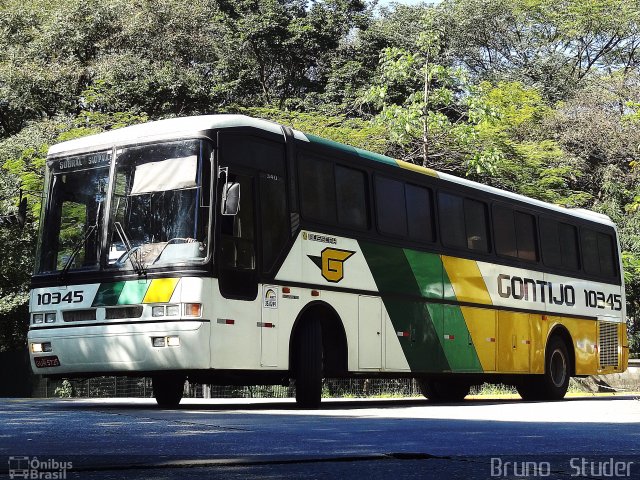 Empresa Gontijo de Transportes 10345 na cidade de São Paulo, São Paulo, Brasil, por Bruno   Studer. ID da foto: 1978767.