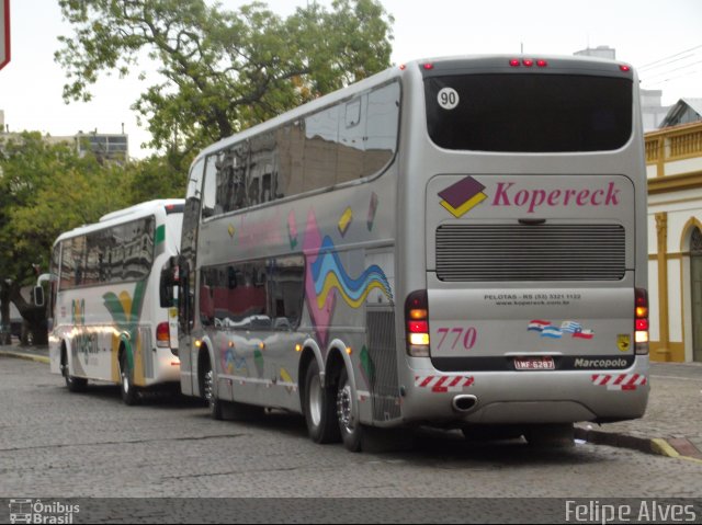 Kopereck Turismo 770 na cidade de Pelotas, Rio Grande do Sul, Brasil, por Felipe Alves. Número da foto: #1979074.