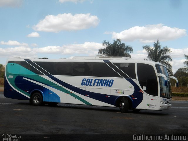 Golfinho Locadora de Veículos Rodoviários 0366 na cidade de Araguari, Minas Gerais, Brasil, por Guilherme Antonio. Número da foto: #1978951.