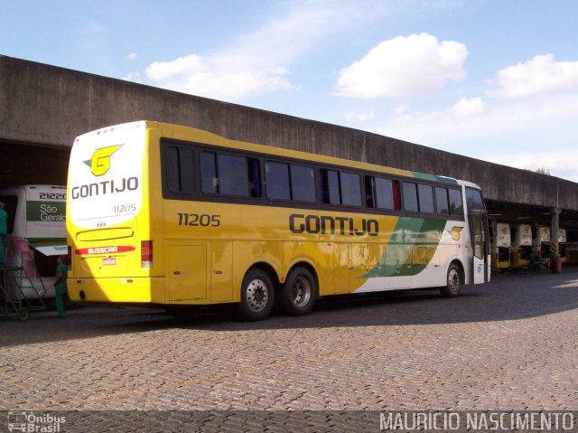 Empresa Gontijo de Transportes 11205 na cidade de Belo Horizonte, Minas Gerais, Brasil, por Maurício Nascimento. Número da foto: #1980472.