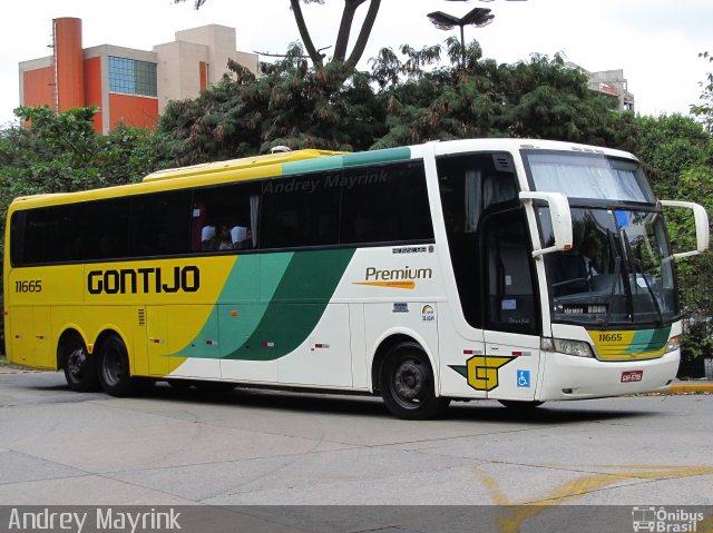 Empresa Gontijo de Transportes 11665 na cidade de São Paulo, São Paulo, Brasil, por Andrey Gustavo. Número da foto: #1980906.