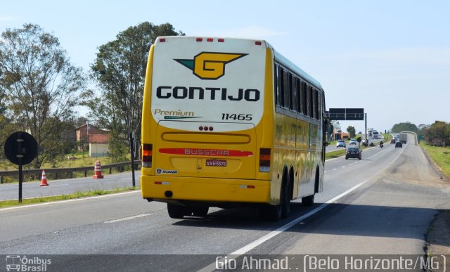 Empresa Gontijo de Transportes 11465 na cidade de Cambuí, Minas Gerais, Brasil, por Giovanini Mendes do Carmo. Número da foto: #1981313.