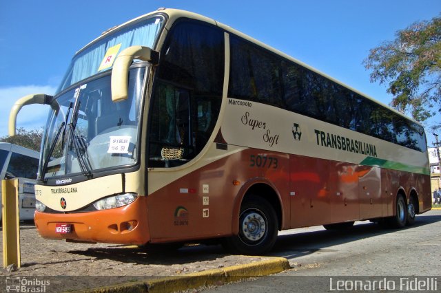 Transbrasiliana Transportes e Turismo 50773 na cidade de São Paulo, São Paulo, Brasil, por Leonardo Fidelli. Número da foto: #1981257.