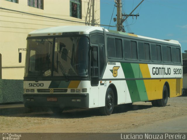 Empresa Gontijo de Transportes 9200 na cidade de Conselheiro Pena, Minas Gerais, Brasil, por Luciano Nouza Pereira. ID da foto: 1982009.