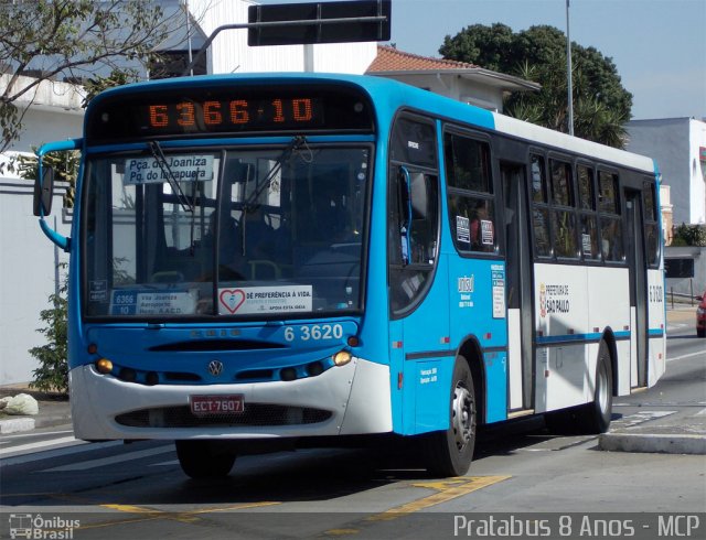 Viação Paratodos > São Jorge > Metropolitana São Paulo > Mobibrasil 6 3620 na cidade de São Paulo, São Paulo, Brasil, por Cristiano Soares da Silva. Número da foto: #1983788.