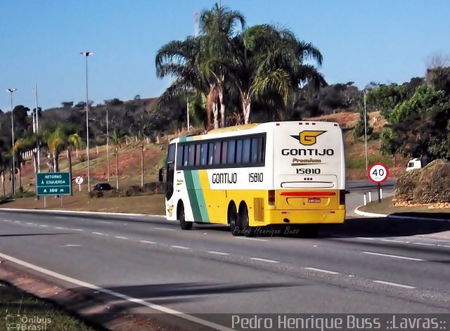 Empresa Gontijo de Transportes 15810 na cidade de Ribeirão Vermelho, Minas Gerais, Brasil, por Pedro Henrique Gumercindo da Silva. ID da foto: 1983753.