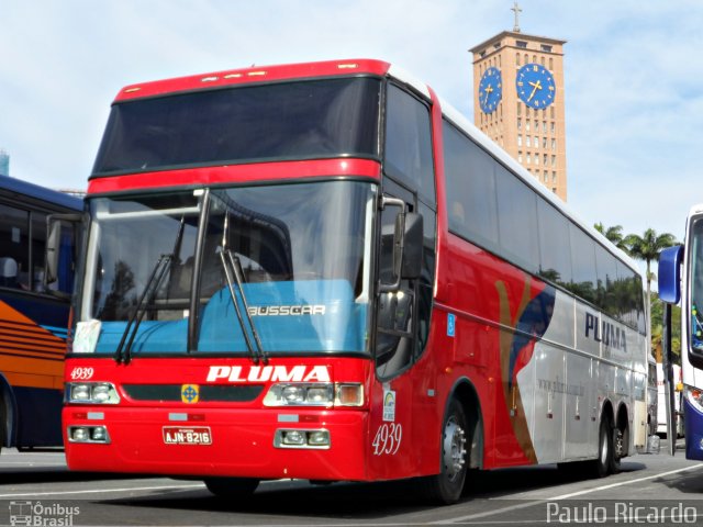 Pluma Conforto e Turismo 4939 na cidade de Aparecida, São Paulo, Brasil, por Paulo Ricardo. Número da foto: #1983482.