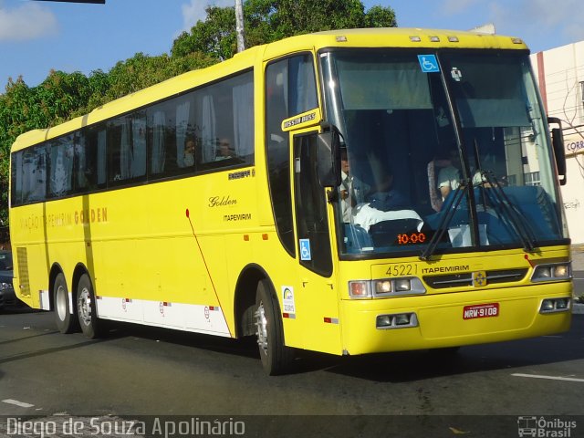 Viação Itapemirim 45221 na cidade de Fortaleza, Ceará, Brasil, por Diego  de Souza. Número da foto: #1985579.