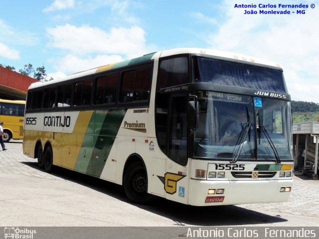 Empresa Gontijo de Transportes 15525 na cidade de João Monlevade, Minas Gerais, Brasil, por Antonio Carlos Fernandes. ID da foto: 1984291.