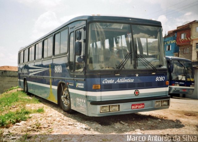 Costa Atlântica Transportes e Turismo 8080 na cidade de São Bernardo do Campo, São Paulo, Brasil, por Marco Antonio da Silva. Número da foto: #1986628.