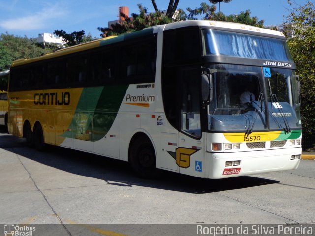 Empresa Gontijo de Transportes 15570 na cidade de São Paulo, São Paulo, Brasil, por Rogério da Silva Pereira. ID da foto: 1986943.