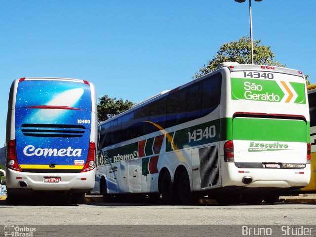 Viação Cometa 10400 na cidade de São Paulo, São Paulo, Brasil, por Bruno   Studer. Número da foto: #1987500.