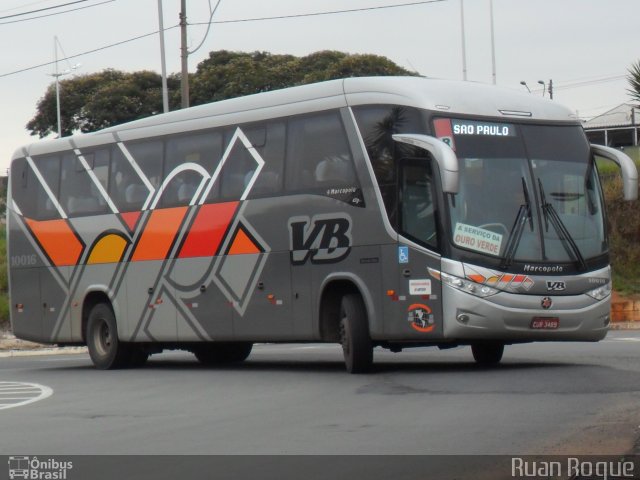 VB Transportes e Turismo 10016 na cidade de Americana, São Paulo, Brasil, por Ruan Roque. Número da foto: #1987727.