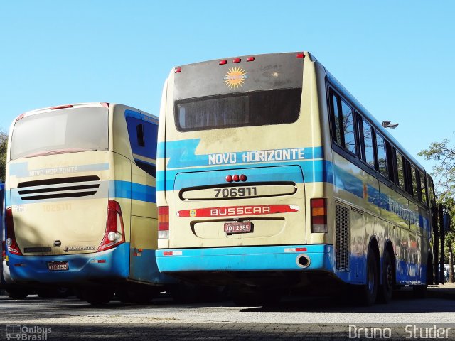 Viação Novo Horizonte 706911 na cidade de São Paulo, São Paulo, Brasil, por Bruno   Studer. Número da foto: #1987505.
