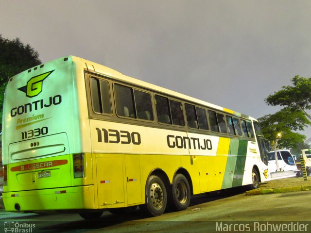 Empresa Gontijo de Transportes 11330 na cidade de São Paulo, São Paulo, Brasil, por Marcos Rohwedder. ID da foto: 1986102.