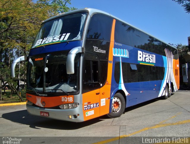 Trans Brasil > TCB - Transporte Coletivo Brasil 8018 na cidade de São Paulo, São Paulo, Brasil, por Leonardo Fidelli. ID da foto: 1989682.