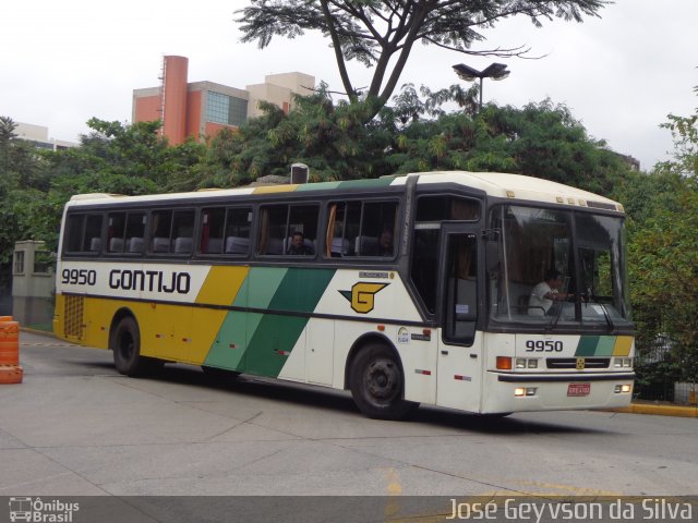 Empresa Gontijo de Transportes 9950 na cidade de São Paulo, São Paulo, Brasil, por José Geyvson da Silva. ID da foto: 1988711.