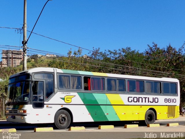 Empresa Gontijo de Transportes 8810 na cidade de Belo Horizonte, Minas Gerais, Brasil, por Júlio  Mandelli. ID da foto: 1991360.