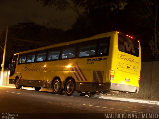 Viação Itapemirim 45301 na cidade de Belo Horizonte, Minas Gerais, Brasil, por Maurício Nascimento. Número da foto: #1990808.