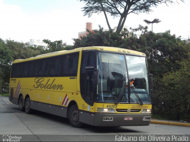 Viação Itapemirim 45203 na cidade de São Paulo, São Paulo, Brasil, por Fabiano de Oliveira Prado. ID da foto: 1992308.