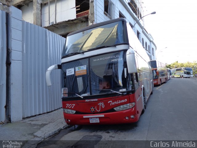 JB Turismo 707 na cidade de Rio de Janeiro, Rio de Janeiro, Brasil, por Carlos Almeida. Número da foto: #1993764.