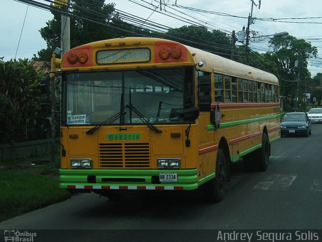 Travisa Herediana HB 2334 na cidade de Heredia, Heredia, Costa Rica, por Andrey Segura Solís. Número da foto: #1994073.