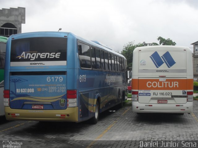 Expresso Angrense 6179 na cidade de Angra dos Reis, Rio de Janeiro, Brasil, por Daniel Junior Sena. Número da foto: #1996305.