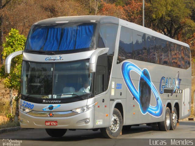 Galaxy Tur 2200 na cidade de Montes Claros, Minas Gerais, Brasil, por Lucas  Mendes. Número da foto: #1995856.