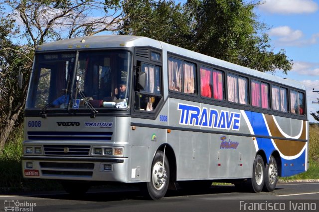 Tranave Turismo 6008 na cidade de Assis, São Paulo, Brasil, por Francisco Ivano. Número da foto: #1996309.