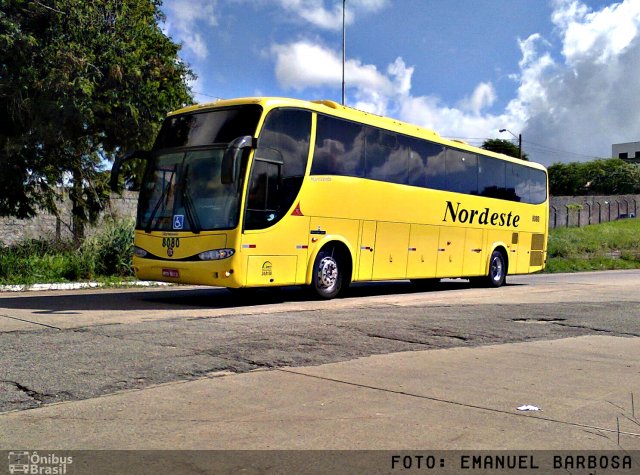 Viação Nordeste 8080 na cidade de Natal, Rio Grande do Norte, Brasil, por Emanuel  Barbosa de Azevedo. Número da foto: #1994634.