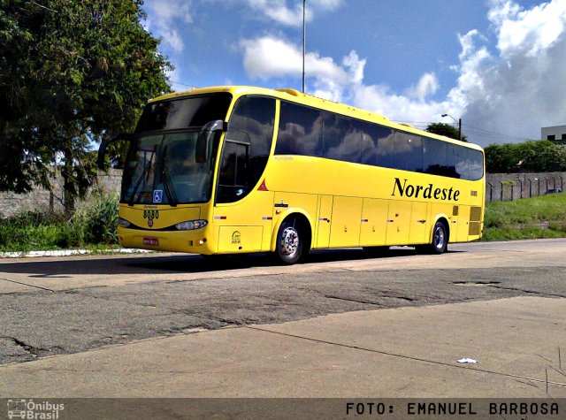 Viação Nordeste 8080 na cidade de Natal, Rio Grande do Norte, Brasil, por Emanuel  Barbosa de Azevedo. ID da foto: 1994634.