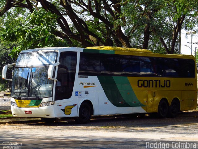 Empresa Gontijo de Transportes 11655 na cidade de São Paulo, São Paulo, Brasil, por Rodrigo Coimbra. Número da foto: #1995998.