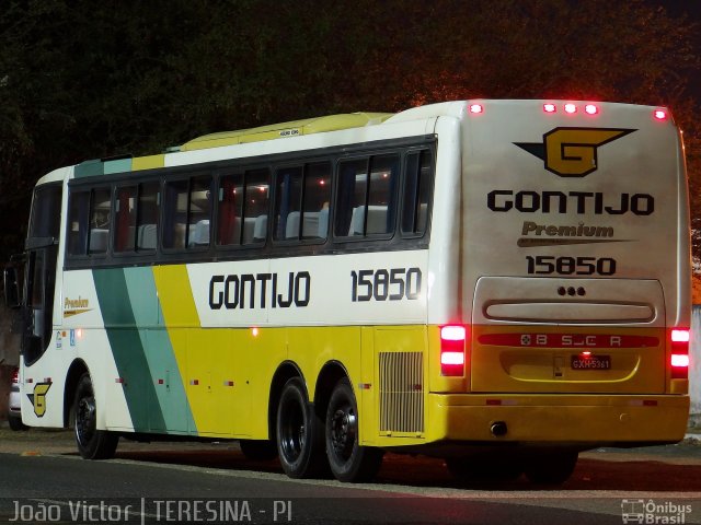 Empresa Gontijo de Transportes 15850 na cidade de Teresina, Piauí, Brasil, por João Victor. Número da foto: #1994209.