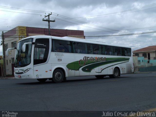 Viação Graciosa 159 na cidade de Ponta Grossa, Paraná, Brasil, por Júlio César de Oliveira. ID da foto: 1994861.