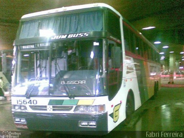 Empresa Gontijo de Transportes 15640 na cidade de Belo Horizonte, Minas Gerais, Brasil, por Fabri Ferreira. ID da foto: 1997552.