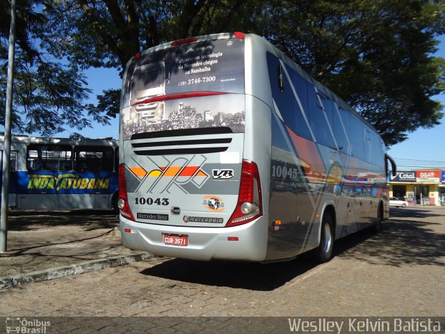 VB Transportes e Turismo 10043 na cidade de Indaiatuba, São Paulo, Brasil, por Weslley Kelvin Batista. Número da foto: #1996453.