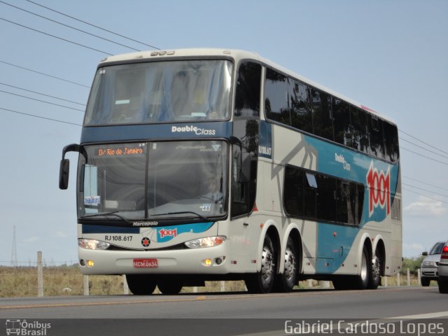 Auto Viação 1001 RJ 108.617 na cidade de Campos dos Goytacazes, Rio de Janeiro, Brasil, por Gabriel Cardoso Lopes. Número da foto: #1998636.