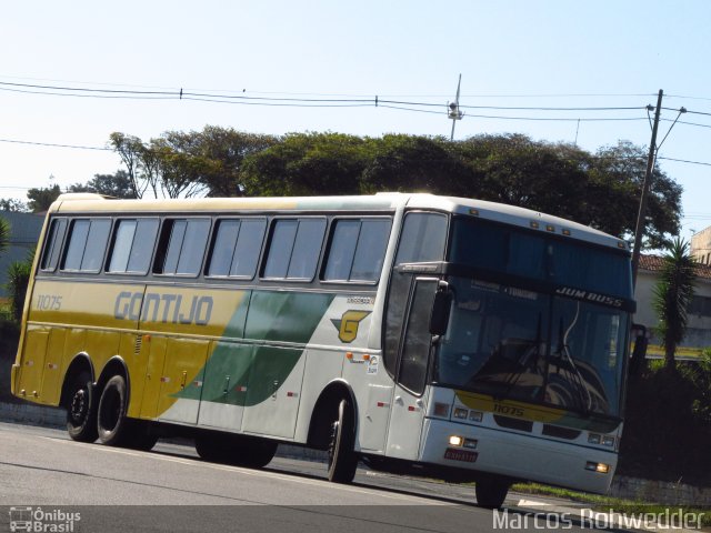 Empresa Gontijo de Transportes 11075 na cidade de Americana, São Paulo, Brasil, por Marcos Rohwedder. ID da foto: 1997123.