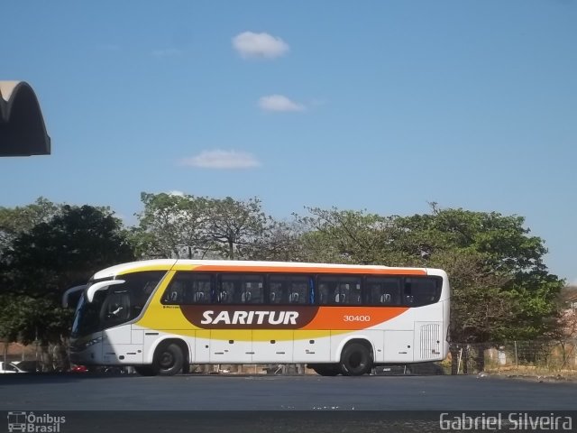 Saritur - Santa Rita Transporte Urbano e Rodoviário 30400 na cidade de Montes Claros, Minas Gerais, Brasil, por Gabriel Silveira. ID da foto: 1996534.