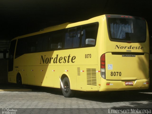 Viação Nordeste 8070 na cidade de João Pessoa, Paraíba, Brasil, por Emerson Nobrega. Número da foto: #1996629.