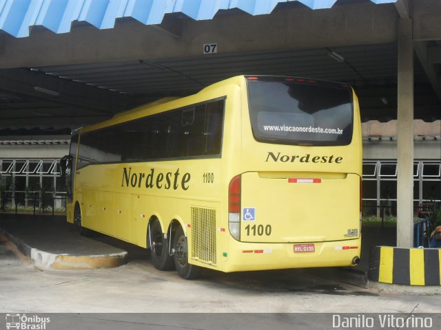 Viação Nordeste 1100 na cidade de Natal, Rio Grande do Norte, Brasil, por Danilo Vitorino Lopes. Número da foto: #1962344.