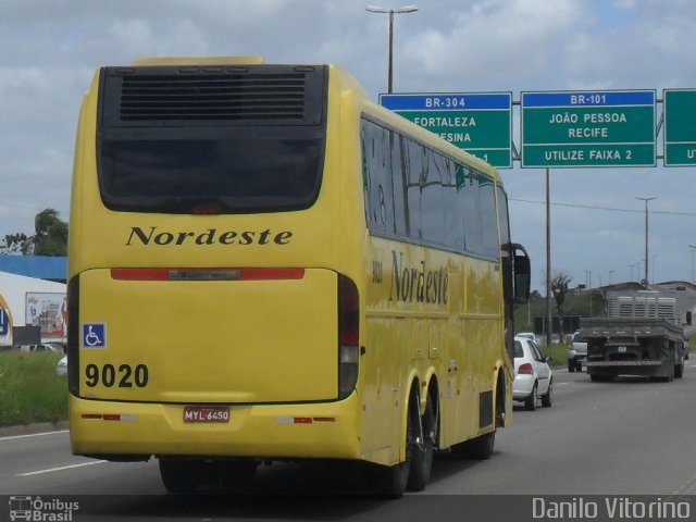 Viação Nordeste 9020 na cidade de Parnamirim, Rio Grande do Norte, Brasil, por Danilo Vitorino Lopes. Número da foto: #1962308.