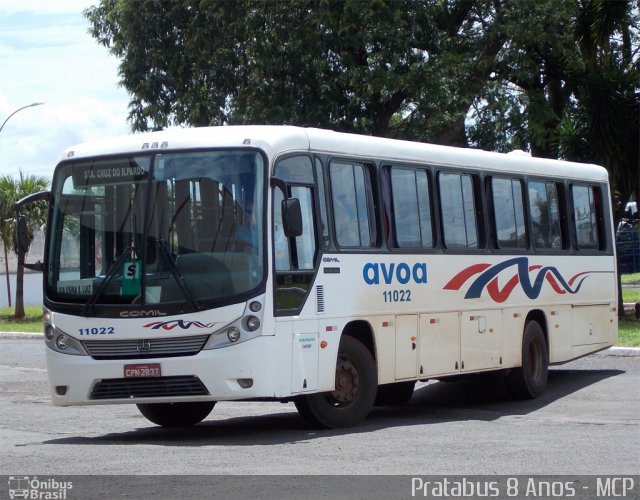 AVOA - Auto Viação Ourinhos Assis 11022 na cidade de Ourinhos, São Paulo, Brasil, por Cristiano Soares da Silva. Número da foto: #1961862.