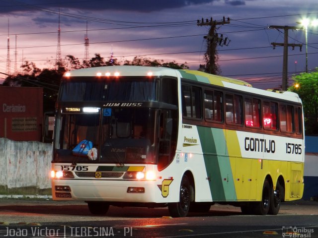 Empresa Gontijo de Transportes 15785 na cidade de Teresina, Piauí, Brasil, por João Victor. ID da foto: 1961994.