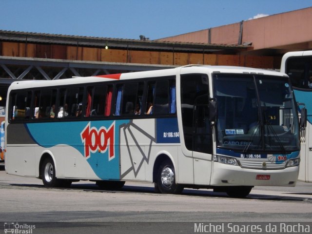 Auto Viação 1001 RJ 108.104 na cidade de Rio de Janeiro, Rio de Janeiro, Brasil, por Michel Soares da Rocha. Número da foto: #1961071.