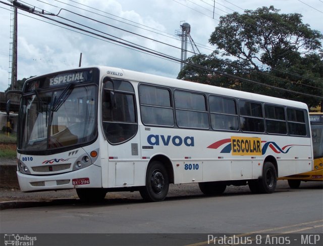 AVOA - Auto Viação Ourinhos Assis 8010 na cidade de Ourinhos, São Paulo, Brasil, por Cristiano Soares da Silva. Número da foto: #1961851.