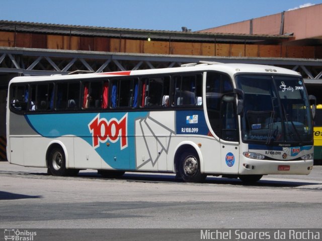 Auto Viação 1001 RJ 108.099 na cidade de Rio de Janeiro, Rio de Janeiro, Brasil, por Michel Soares da Rocha. Número da foto: #1961061.